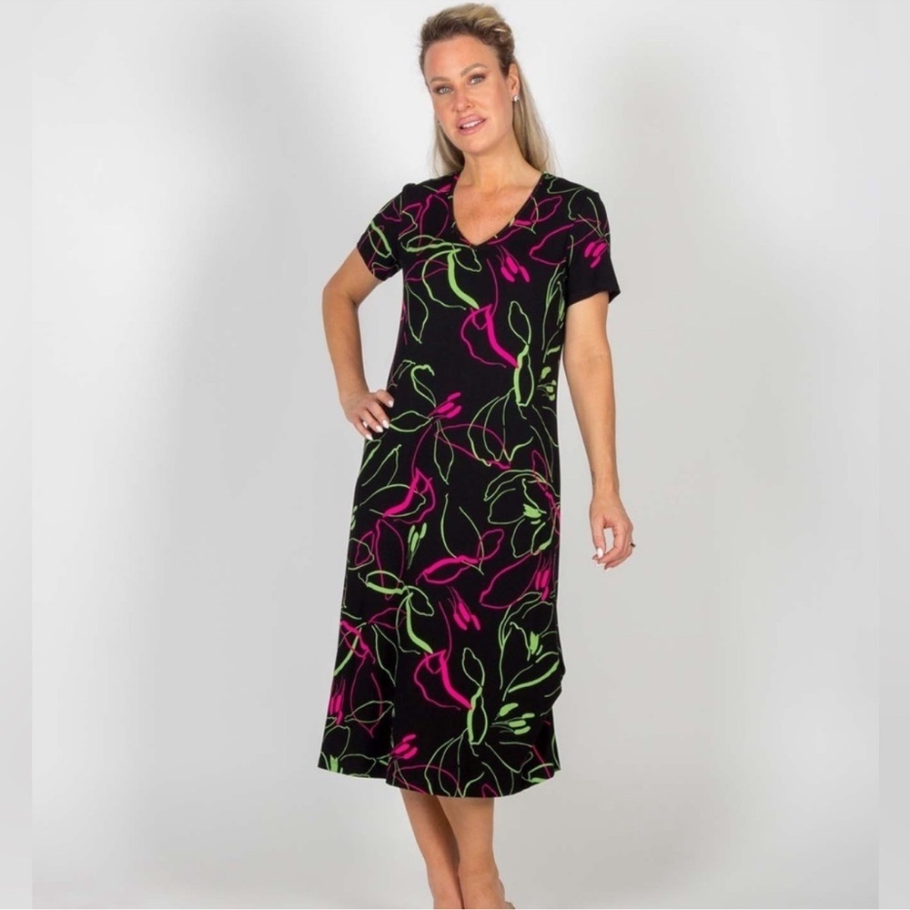 NWT Pure Essence by Urbanology bamboo rayon Canadian made dress